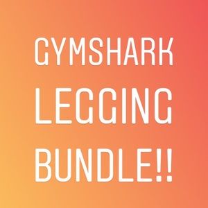 GYMSHARK legging bundle of two!